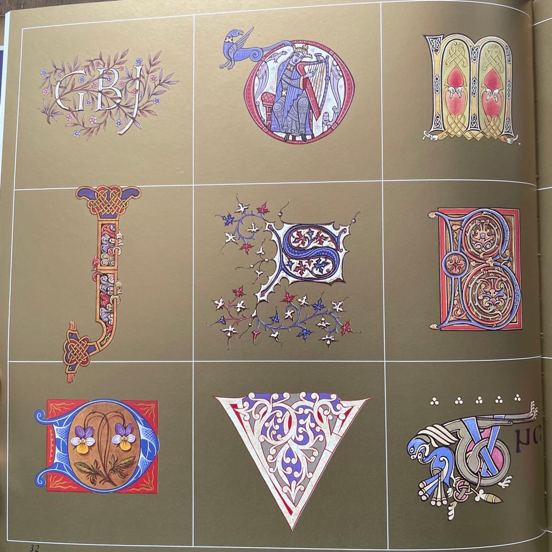 THE ILLUMINATED ALPHABET 洋書