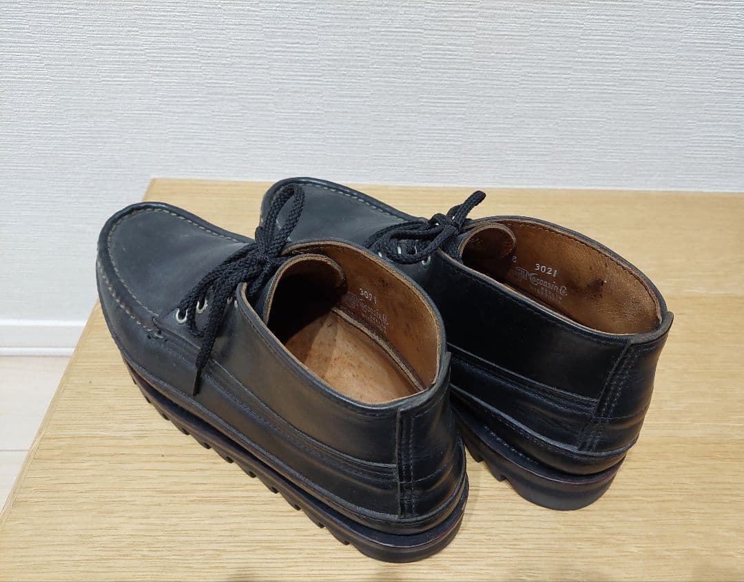 ラッセルモカシン トリプルヴァンプ スポーティングクレーチャッカ 8E