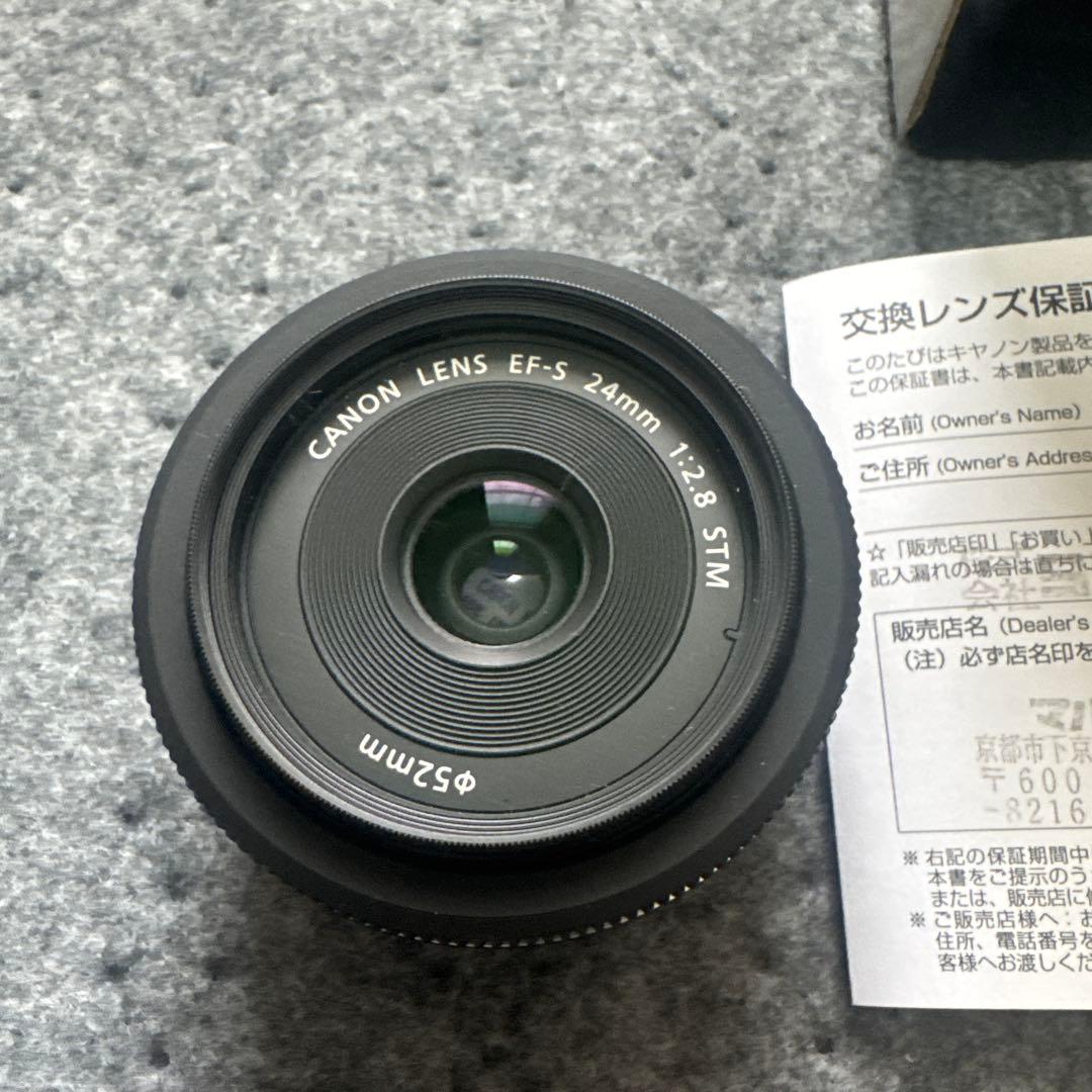 A*T様 Canon カメラレンズ　EFS 24mm f/2.8 STM