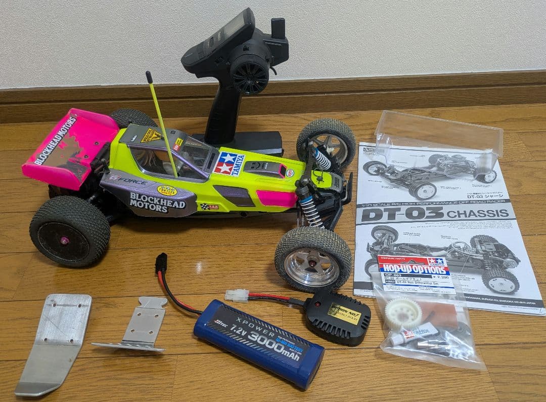 ジ*ン様 Tamiya DT-03 ホビーラジコン レーシングファイターカスタム