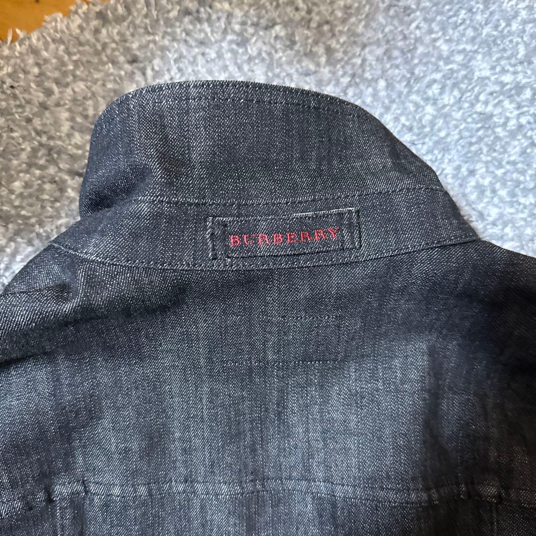 BURBERRY ブラックデニムジャケット 15