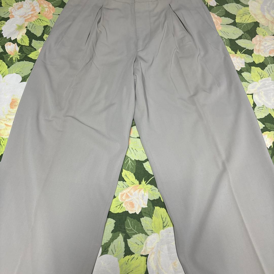 美品【値下げOK】GIORGIO ARMANI ワイドスラックス　イタリア製