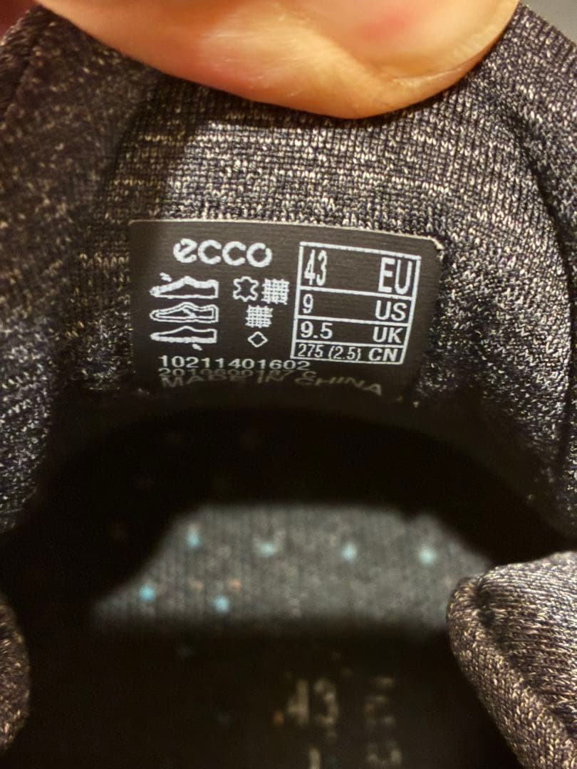 ECCO biom GORE-TEX ゴルフシューズ チャコール 27.5