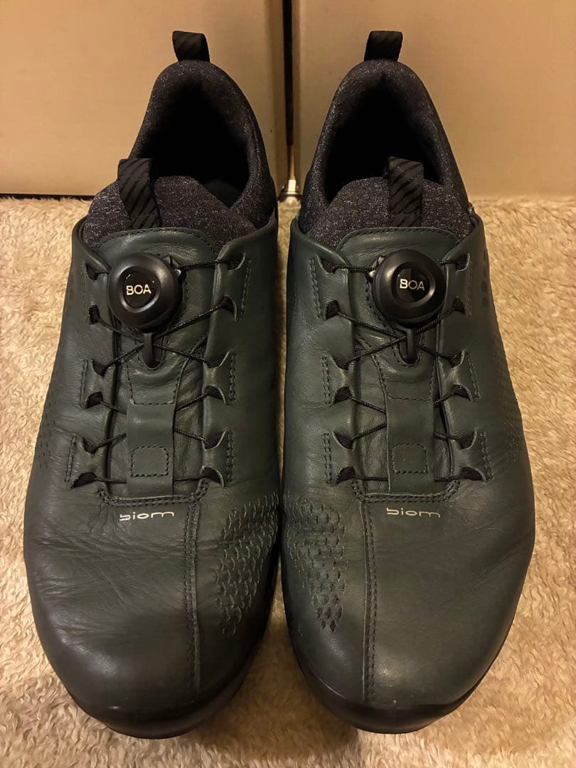 ECCO biom GORE-TEX ゴルフシューズ チャコール 27.5