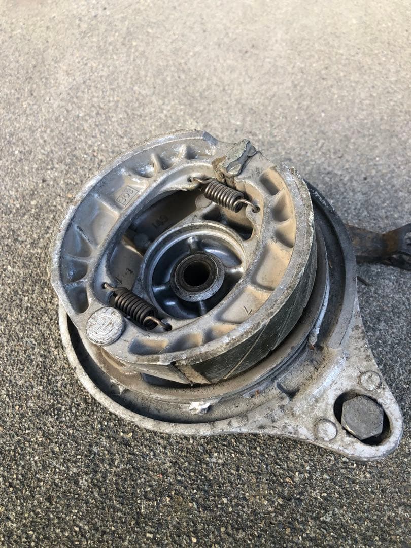 中古 MBX50 純正 ホイール 前後 セット