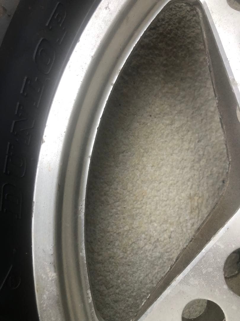 中古 MBX50 純正 ホイール 前後 セット