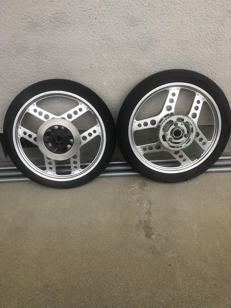 中古 MBX50 純正 ホイール 前後 セット