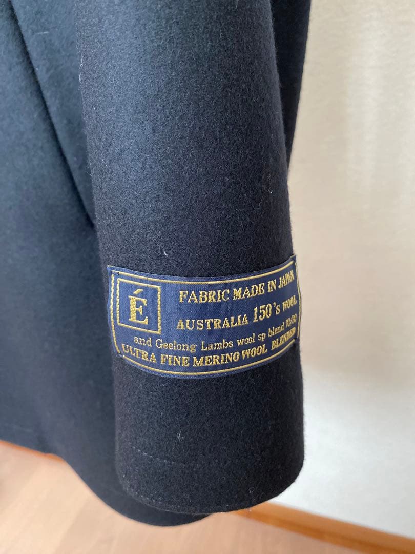EDIFICE 150’s ウール メルトン スタンドカラーコート
