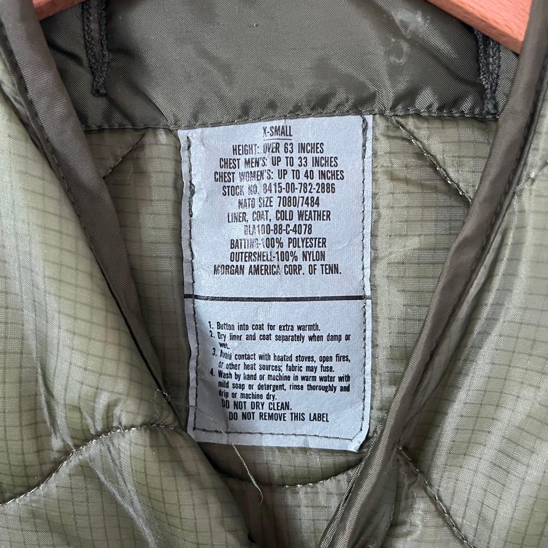 良品69年製 M-65 フィールドジャケット 2nd アルミジップ ライナー付き
