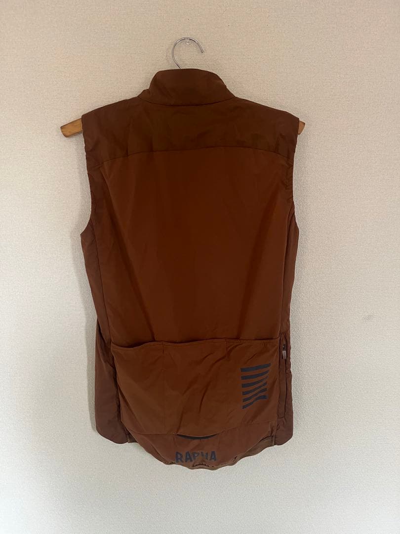 RAPHA プロチーム　インシュレーテッドジレ　 暖かい通気性高強度ゆるポタ