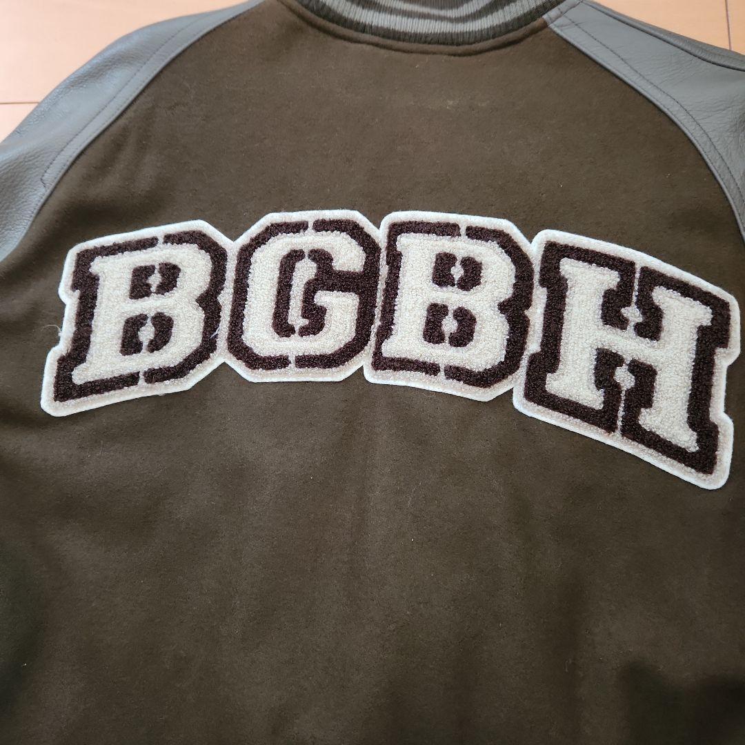 希少モデル！　BOOTLRGBOOTH　90S アームレザー(本革) スタジャン