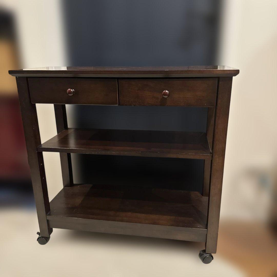 (DEN) 田コーポレーション　サイドキャビネット　テレビ台　電話台　キャスター