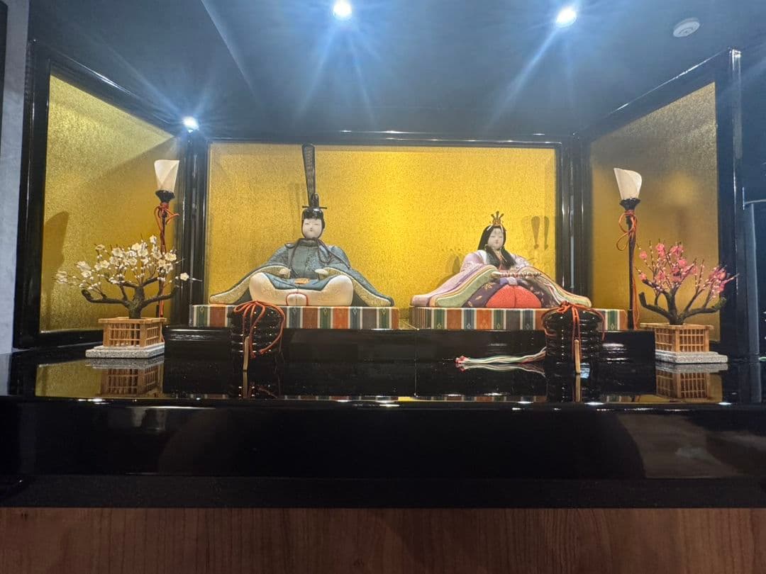 雛人形　江戸木目込人形　親王飾り