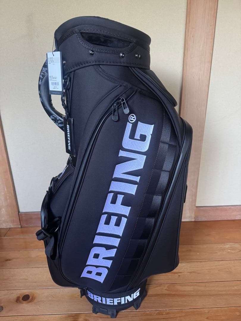 ☆ BRIEFING ブリーフィング　ブラック　キャディバッグ　CR-3 ☆