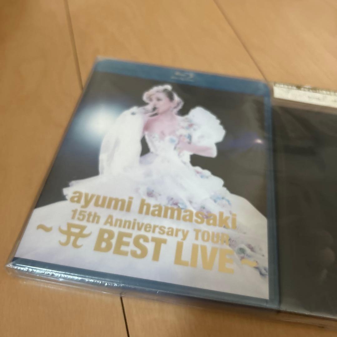 【即購入ok!!】浜崎あゆみ15周年ベストライブ 初回限定盤 新品未開封