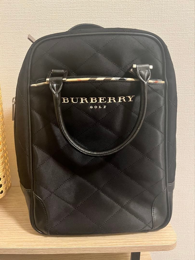 【新品】BURBERRY GOLF シューズケース　バック　ノバチェック　靴袋