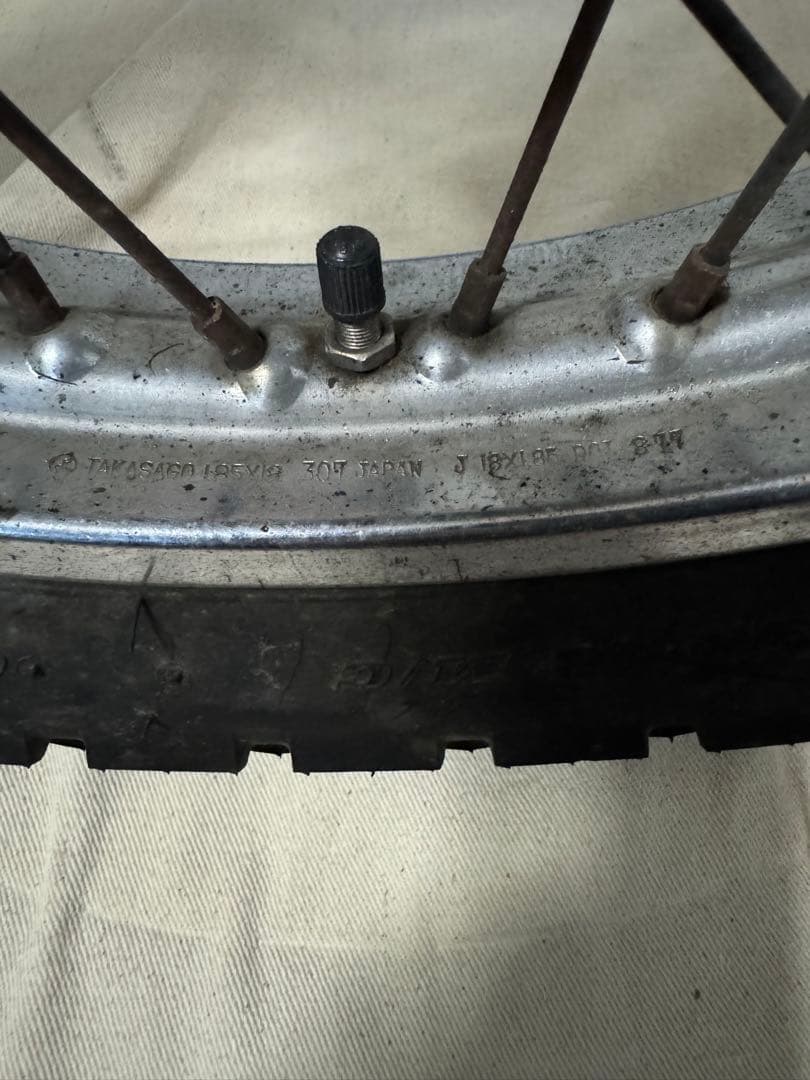 kh400純正ホイール前後