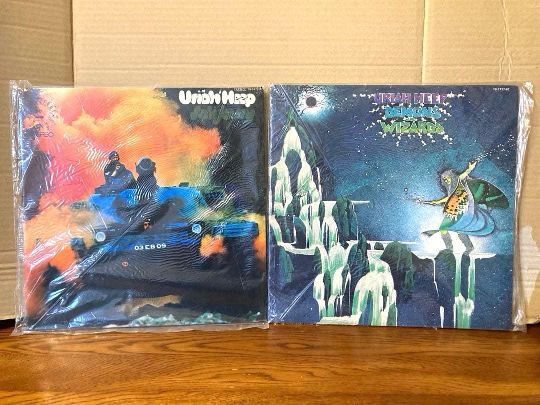 国内盤 URIAN HEEP Salisbury レコード 2枚 昭和 当時物