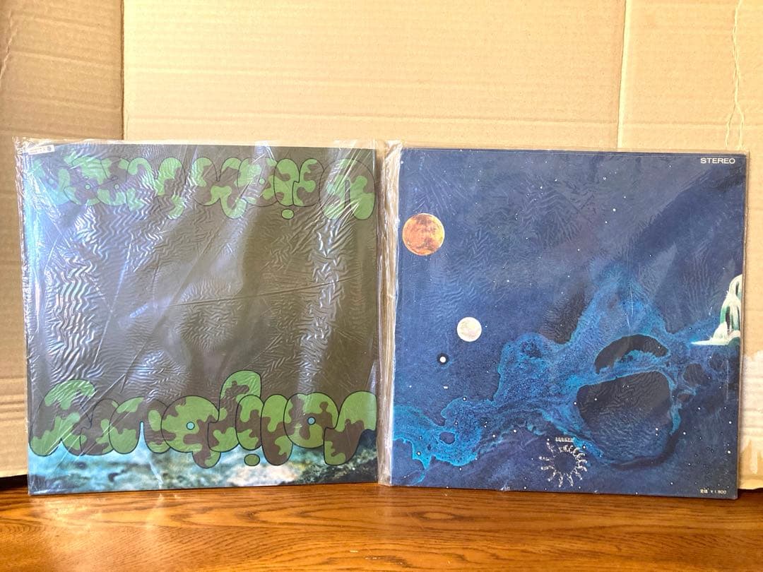 国内盤 URIAN HEEP Salisbury レコード 2枚 昭和 当時物