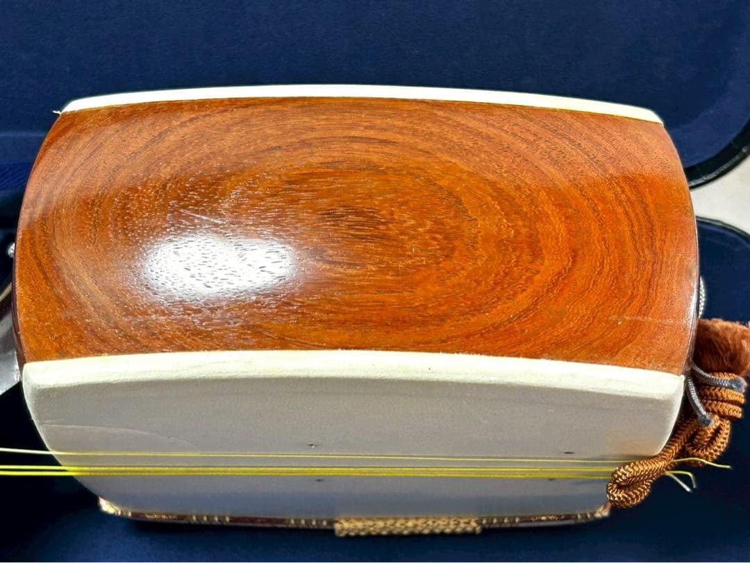 長唄三味線一式　初心者・練習用　（ハードケース・撥・小物付き）