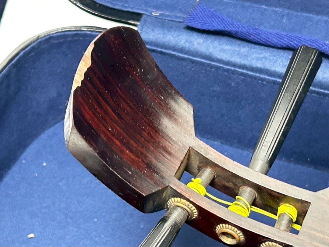 長唄三味線一式　初心者・練習用　（ハードケース・撥・小物付き）