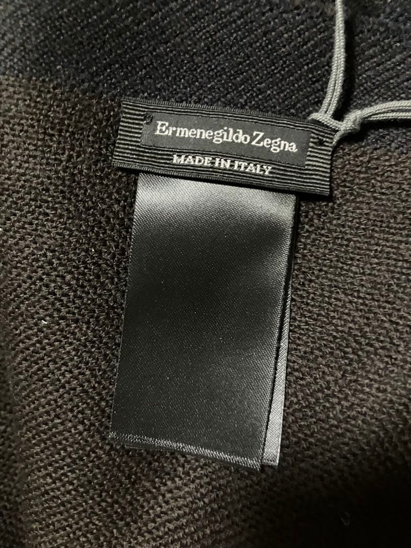 Ermenegildo Zegna ウール100% マフラー Z8L01
