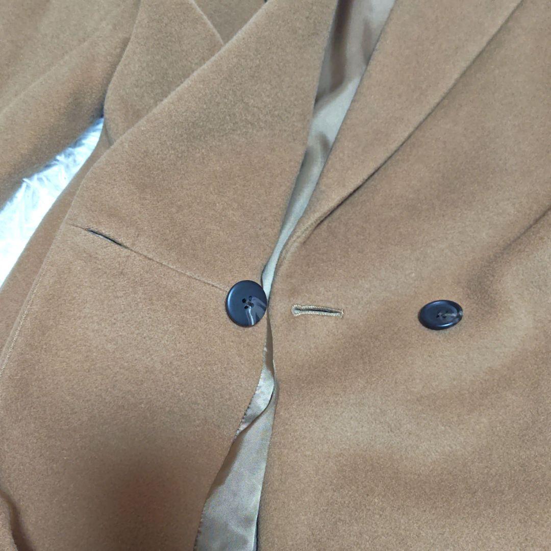 未使用級　ユナイテッドアローズ　カシミヤ混　テーラードコート　チェスターコート