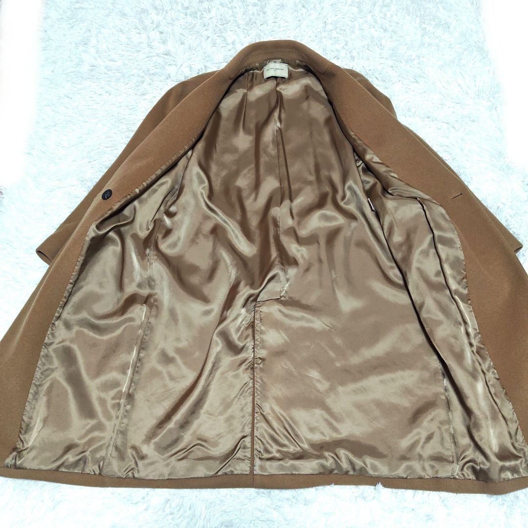 未使用級　ユナイテッドアローズ　カシミヤ混　テーラードコート　チェスターコート