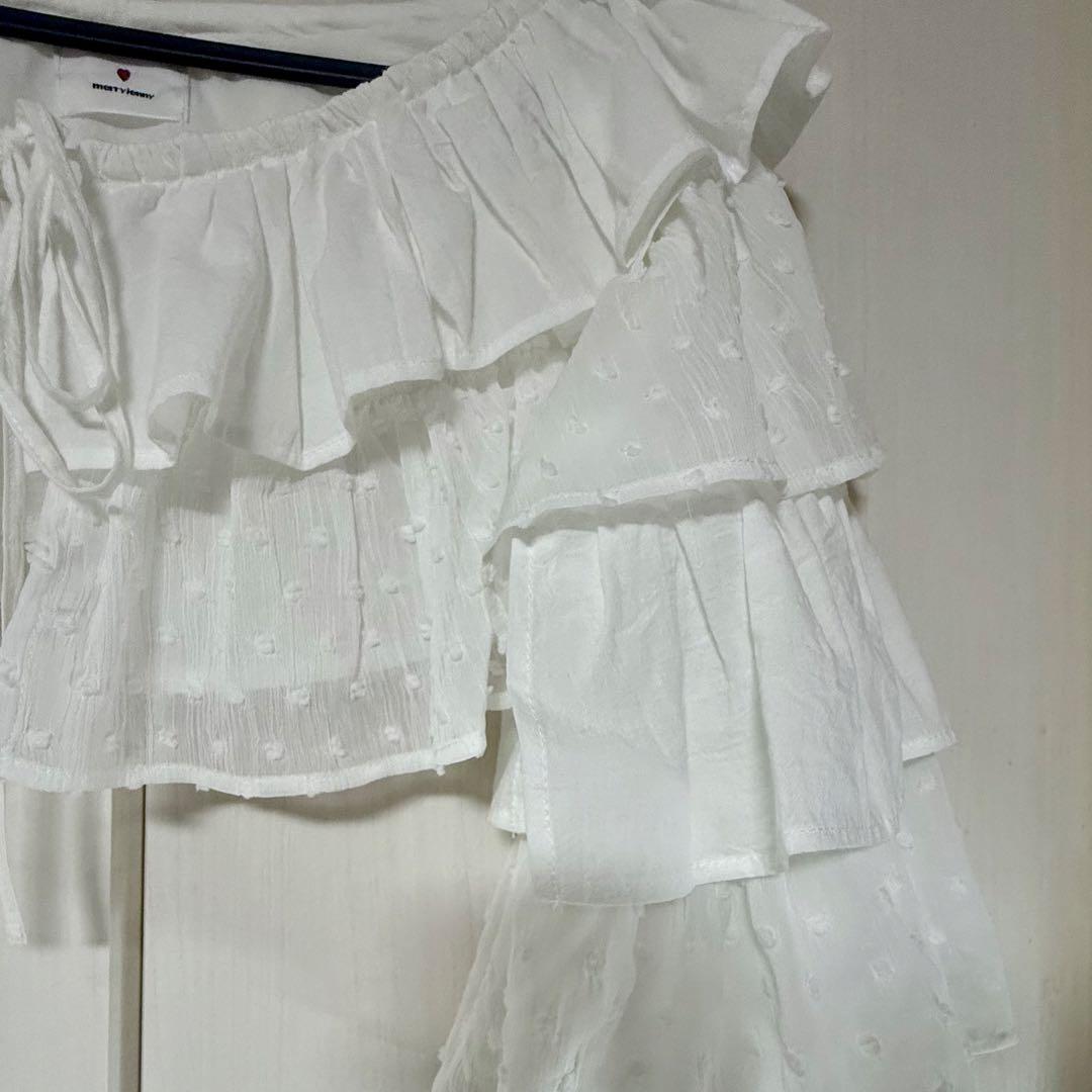 merry jenny コルセットドッキングキャミワンピース ティアードショート