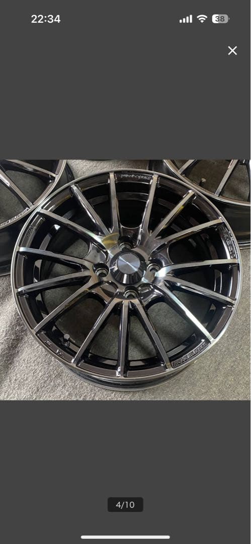 Weds Sport SA-35R 15インチ　6J+38 4H 100 4本