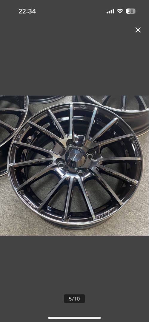 Weds Sport SA-35R 15インチ　6J+38 4H 100 4本