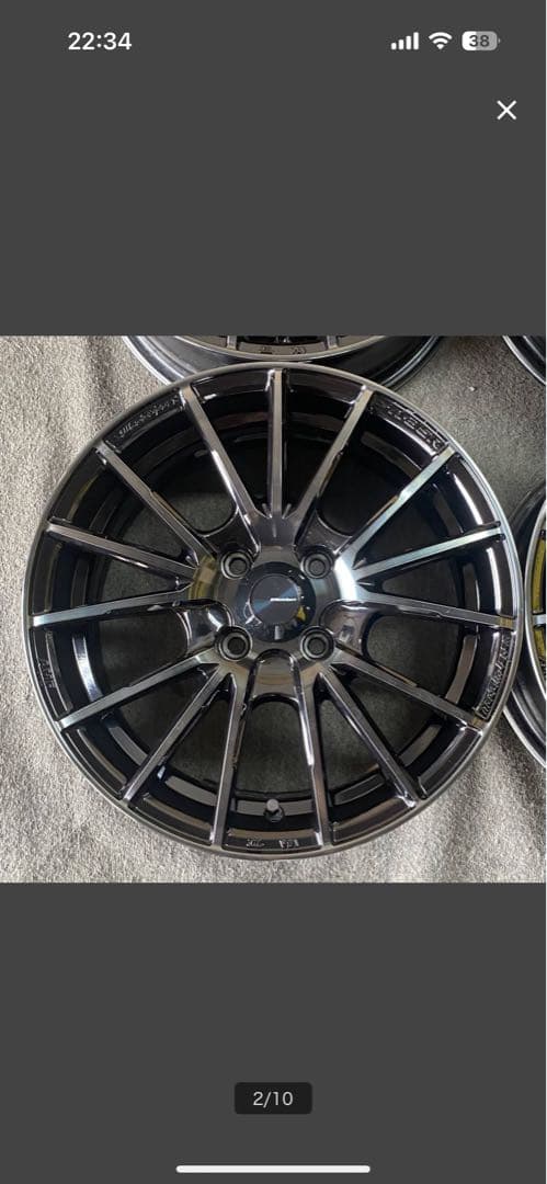 Weds Sport SA-35R 15インチ　6J+38 4H 100 4本