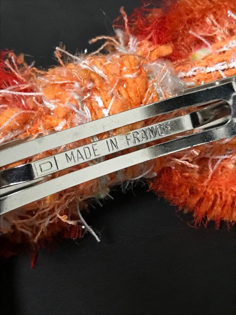 美品⭐︎ シャネル　CHANEL ツイード　バレッタ　　リボン