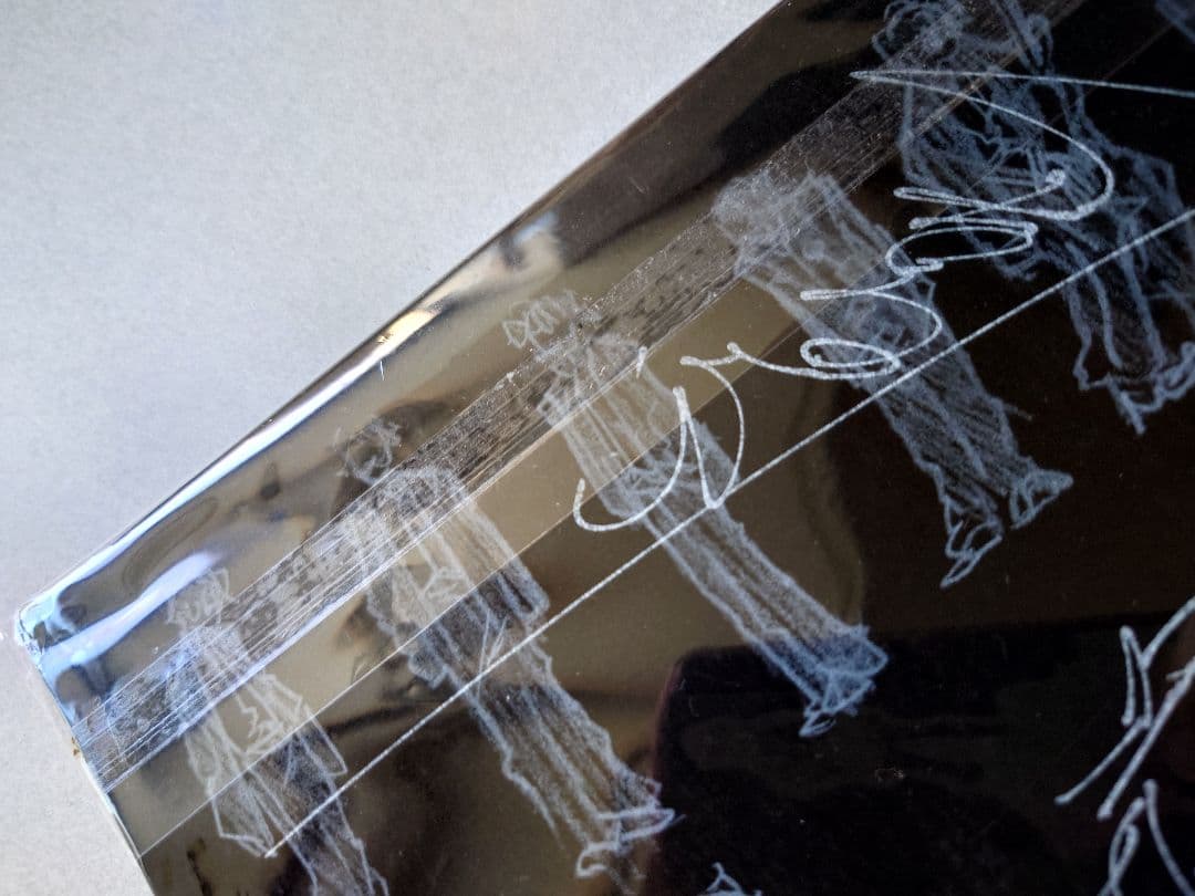 なとり 鏡面 画集 クリアファイル ポストカード 計5点セット