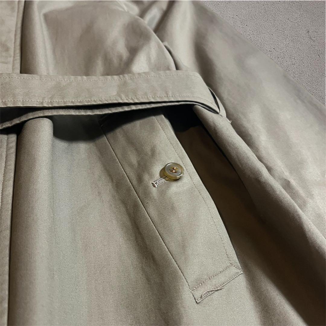 【希少】BURBERRYS バーバリーズ　ステンカラーコート　カーキ　90年代