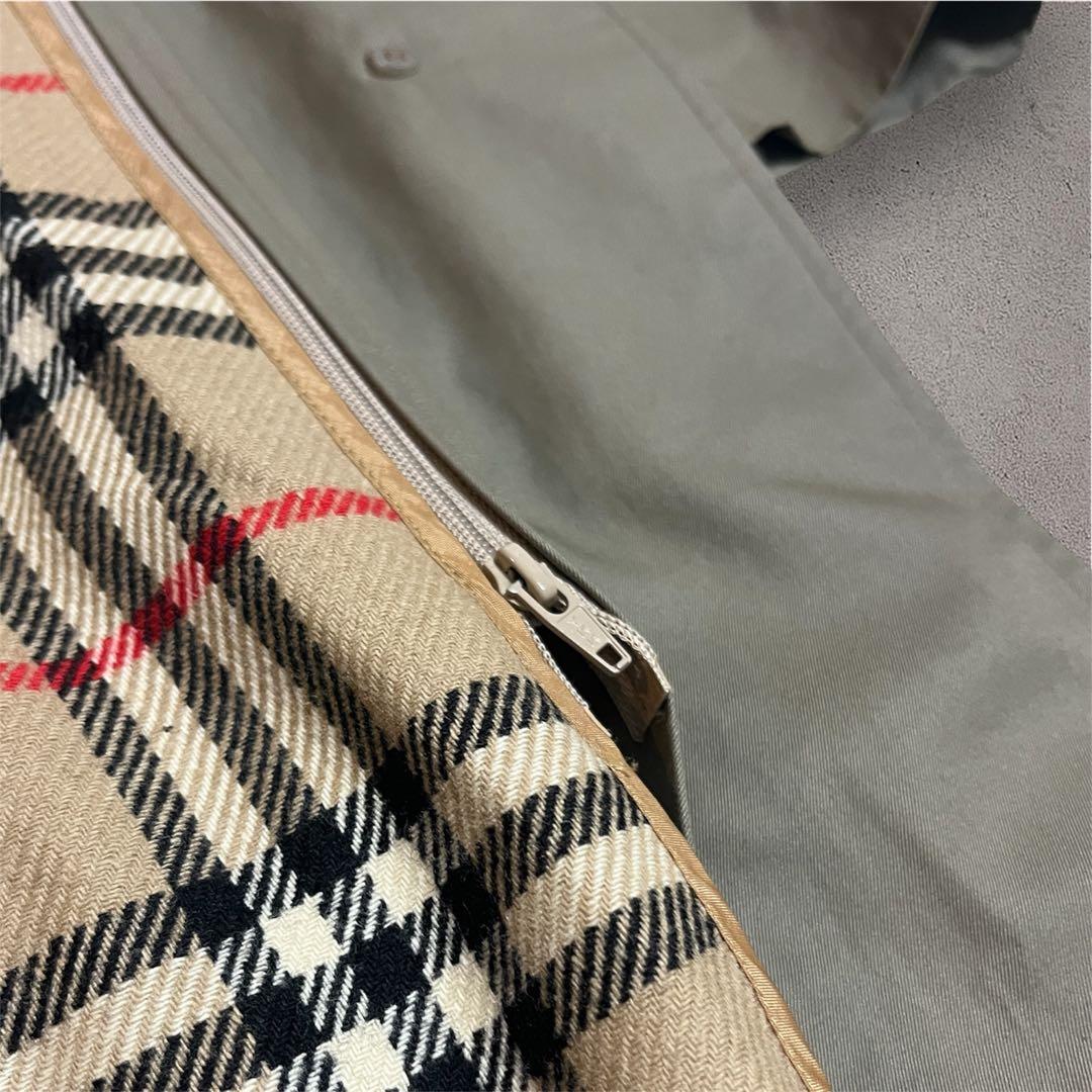 【希少】BURBERRYS バーバリーズ　ステンカラーコート　カーキ　90年代