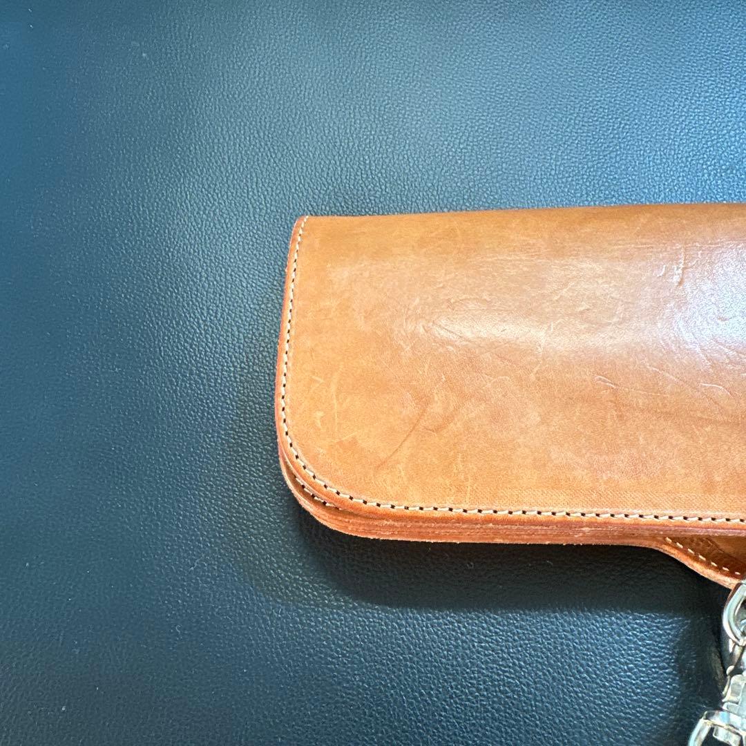 RED MOONレザー ウォレットロープ付き　CW-02A