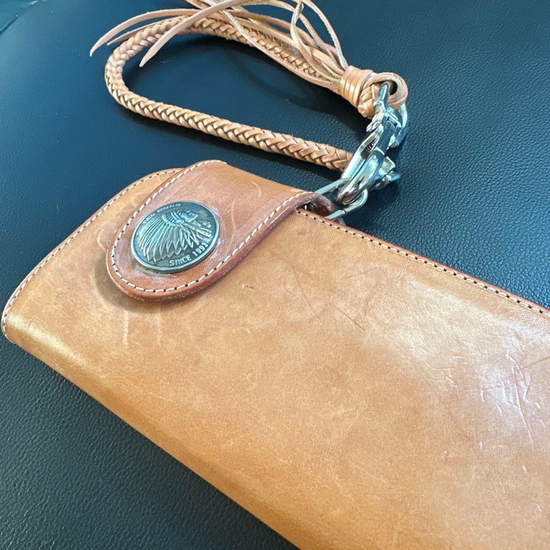 RED MOONレザー ウォレットロープ付き　CW-02A