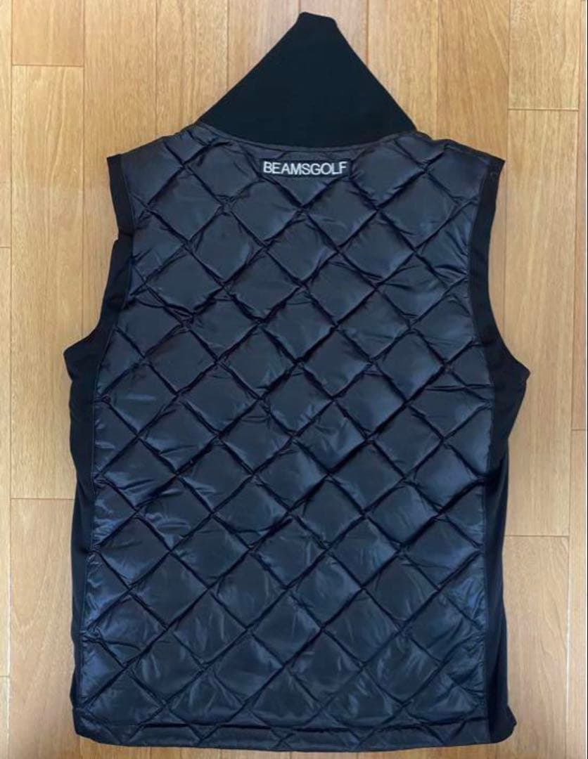 BEAMS GOLF PURPLE LABEL ブラックベスト M