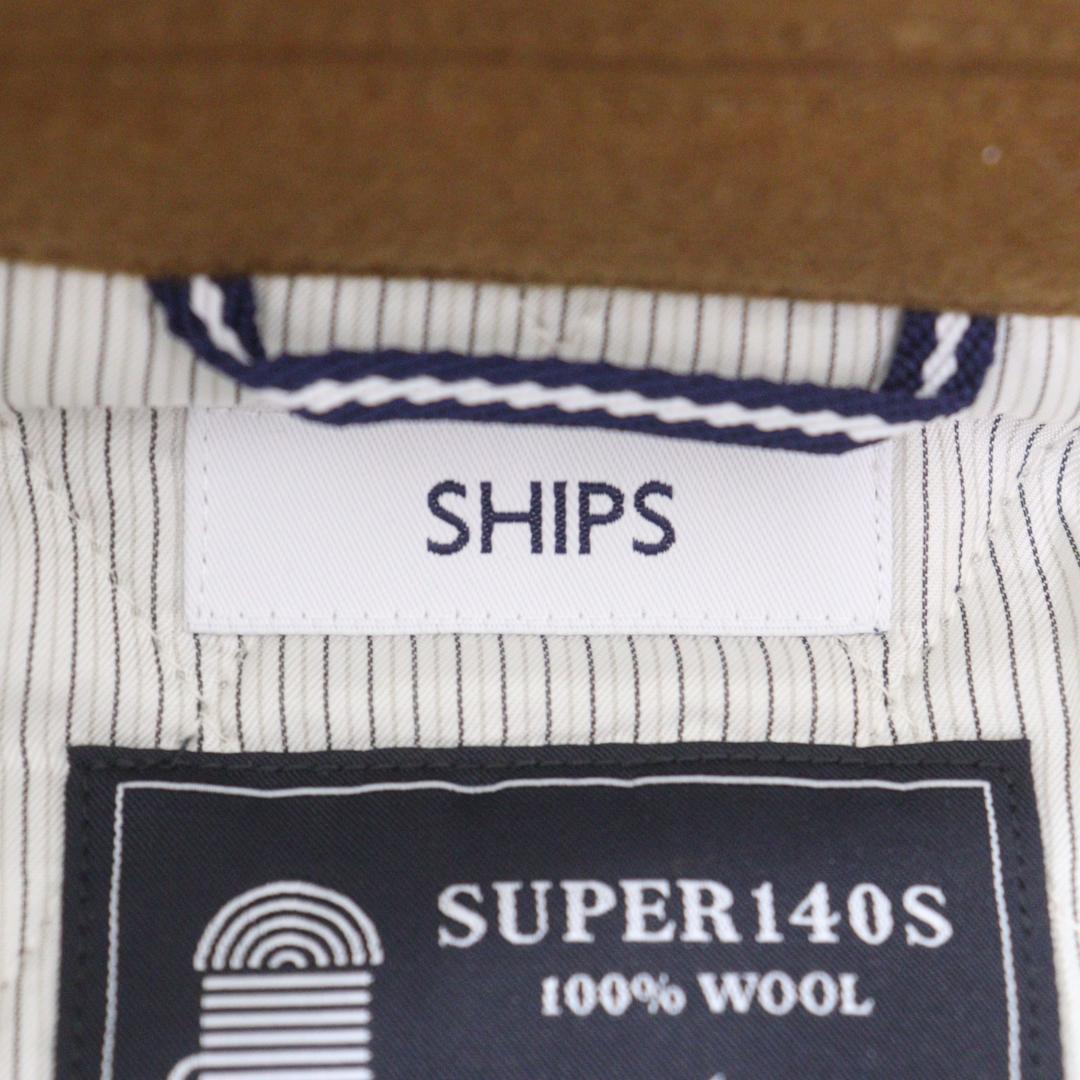 【メルメル】SHIPS シップス SUPER140S ウールコート