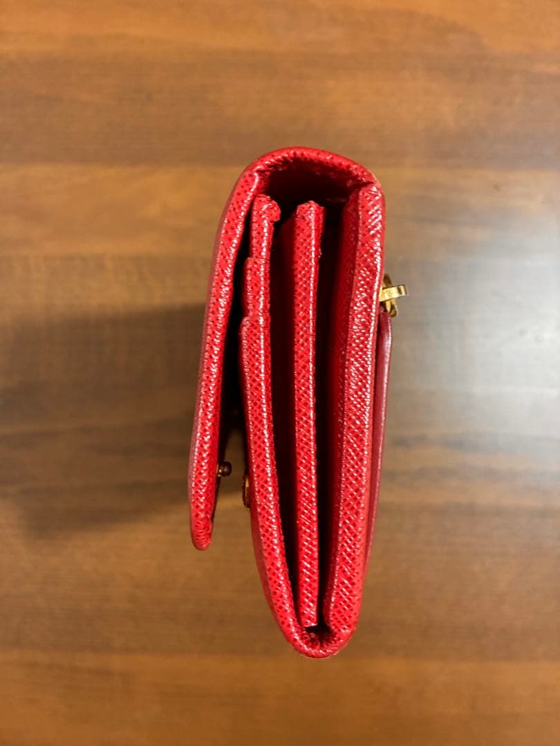 PRADA 長財布 パスケース付き