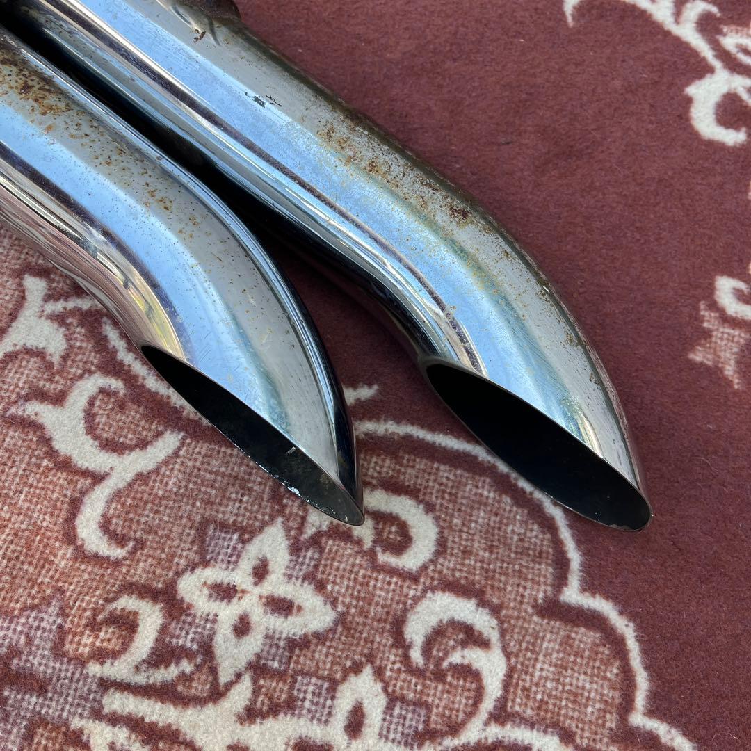 ハーレー ダイナで使用◾️ターンアウトマフラー サイレンサー