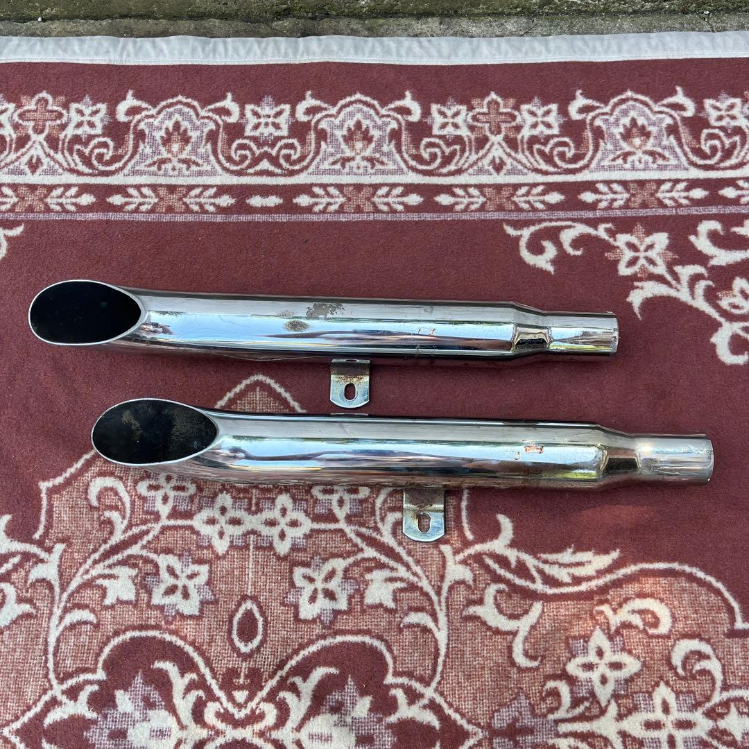 ハーレー ダイナで使用◾️ターンアウトマフラー サイレンサー