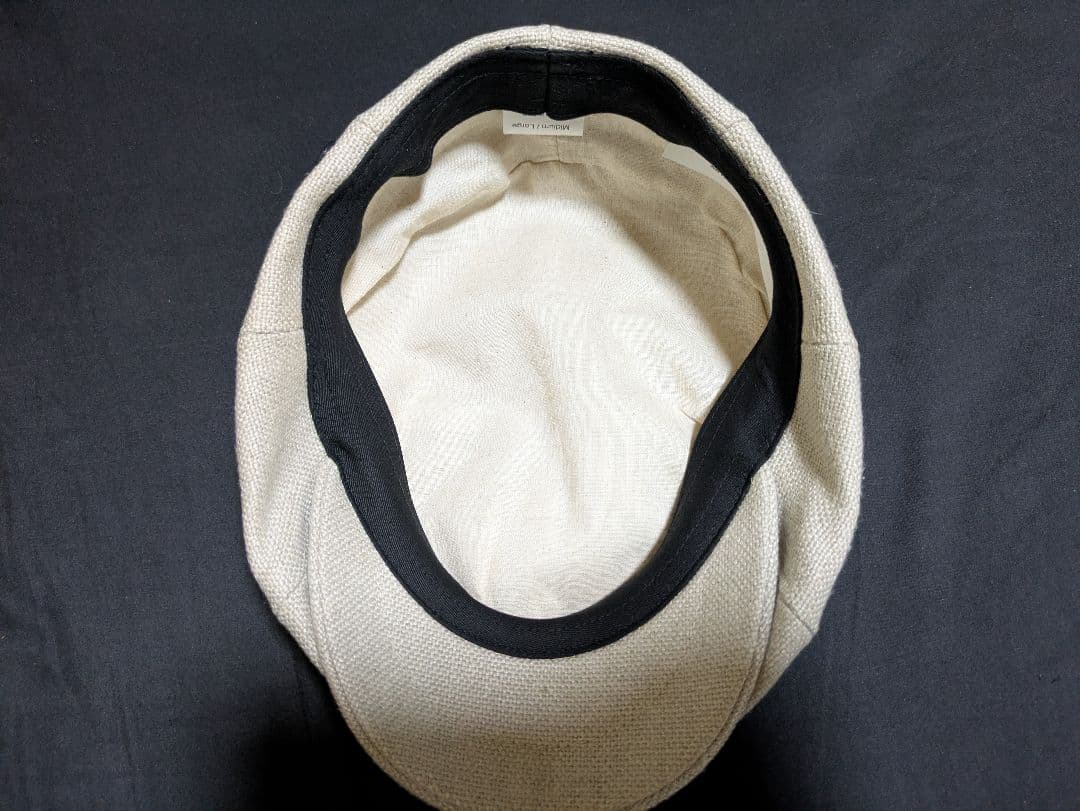 完売品　575LC カワシマタカヒロコラボ リネンキャスケット