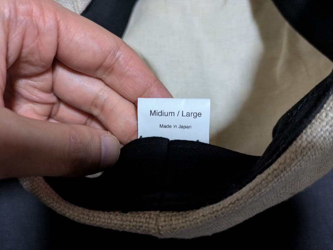 完売品　575LC カワシマタカヒロコラボ リネンキャスケット