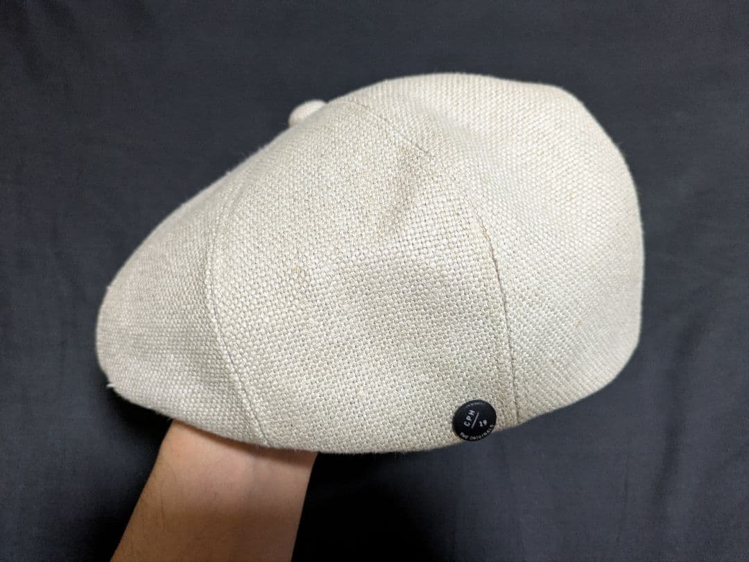 完売品　575LC カワシマタカヒロコラボ リネンキャスケット