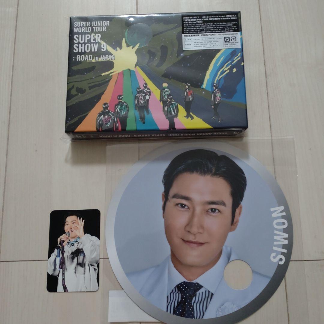 SUPER JUNIOR SS9 Blu-ray うちわ＆トレカ シウォン