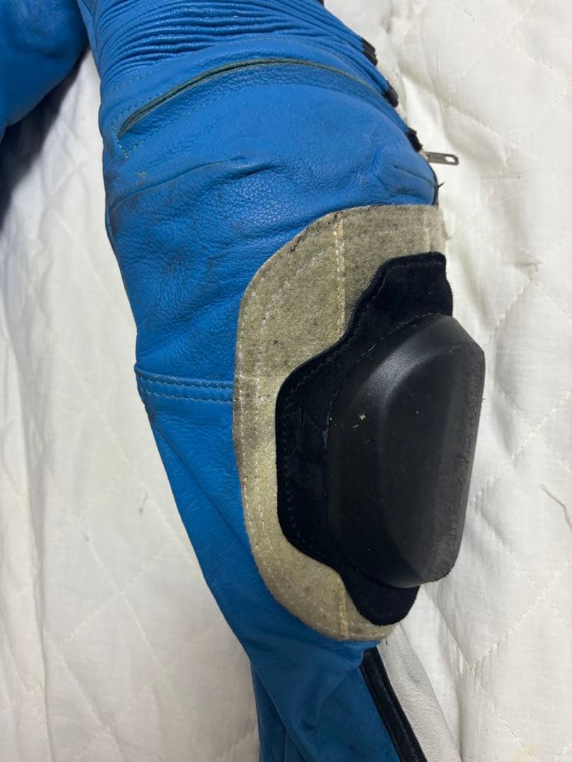 革ツナギ　レーシングスーツ　ワンピース　当時物