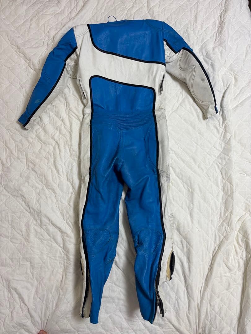 革ツナギ　レーシングスーツ　ワンピース　当時物