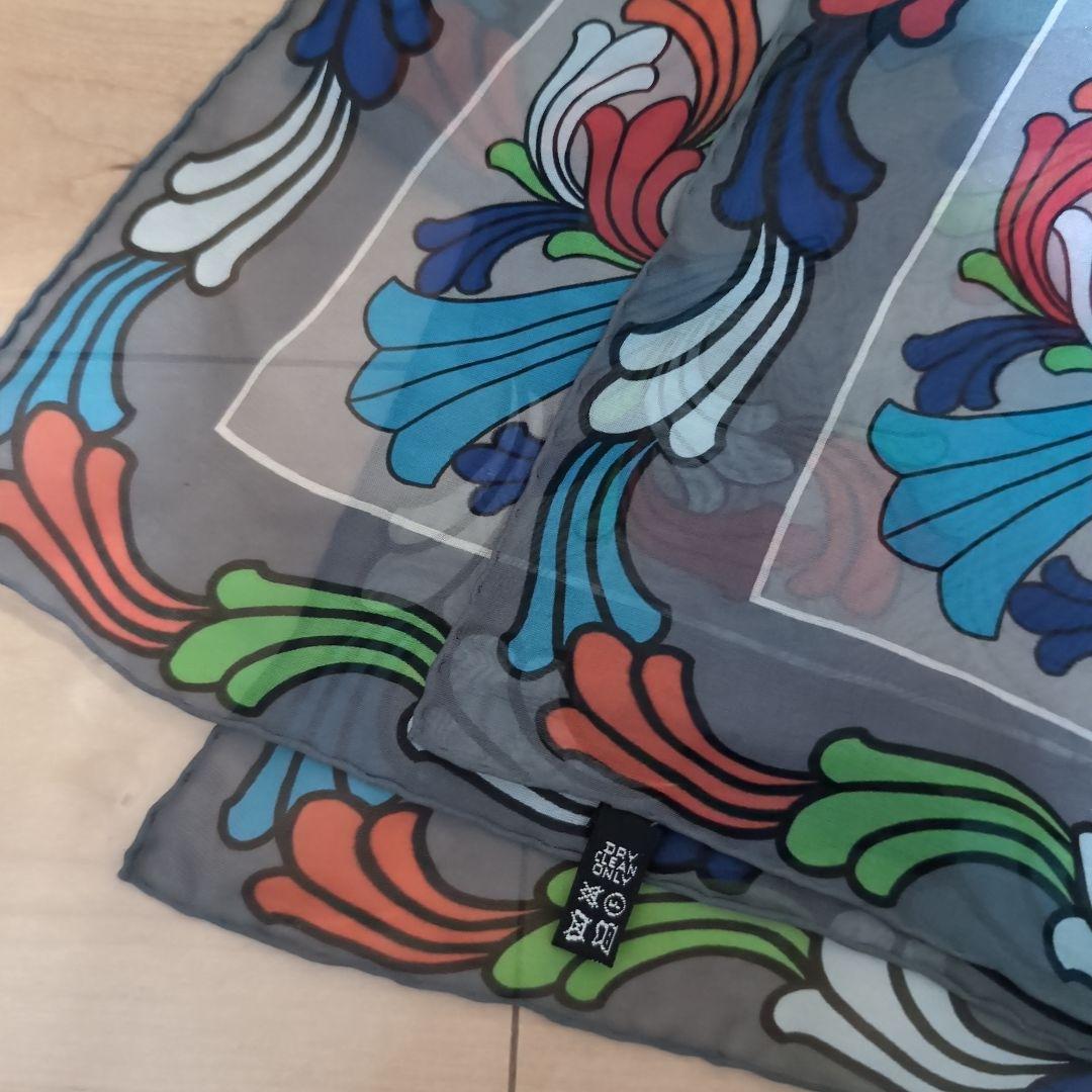 クロムハーツスカーフ「クロムハーツ柄」シルク【正規店】